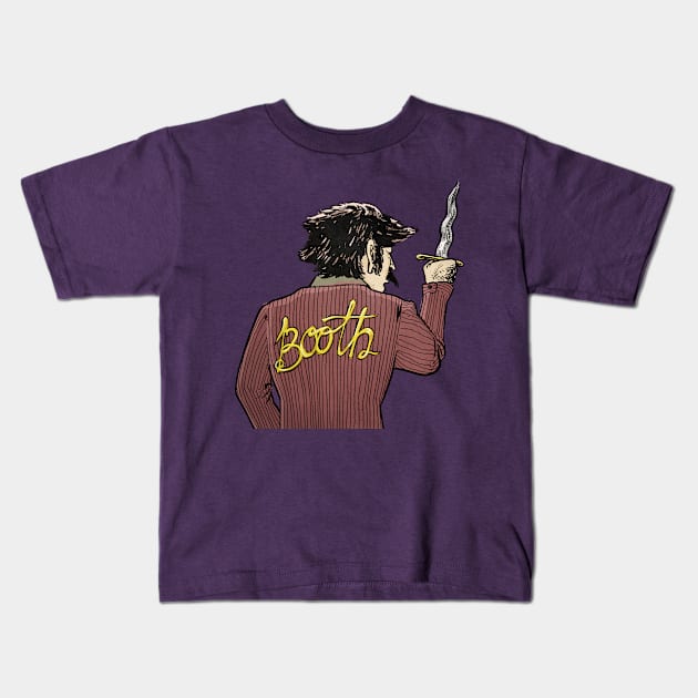 John Wilkes Booth Kids T-Shirt by PersonOfMerit